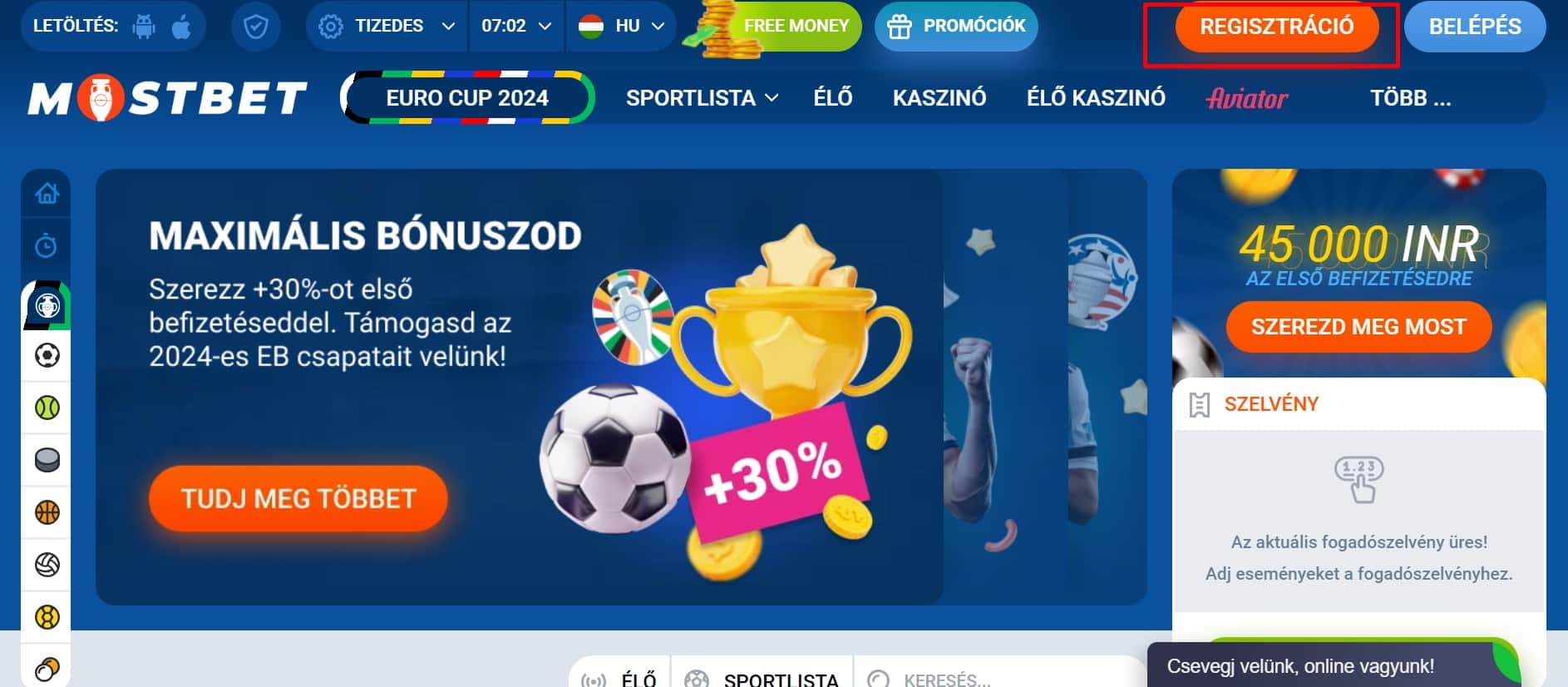 Mostbet-Kaszinó-1